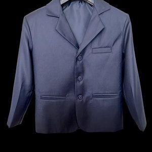 Boys size 7 Navy Blue suit